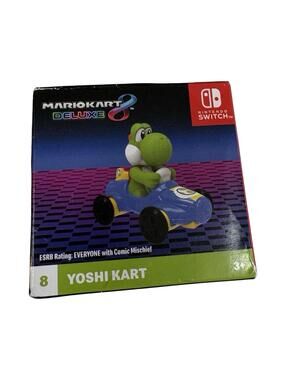 McDonald’s Happy Meal 2024 Mario Kart Deluxe #8 YOSHI KART Toy New